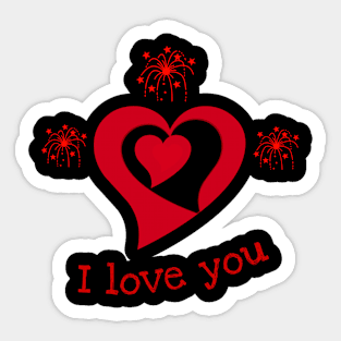 I love you Sticker